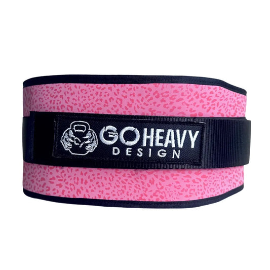 Faja Velcro Pink Safari