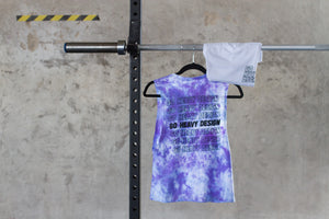 Playera TIE-DYE morada GHD