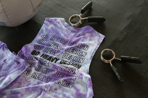 Playera TIE-DYE morada GHD